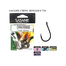 Sasame Chinu Ringed F-724 Black Nickel İğne İğne No : 7