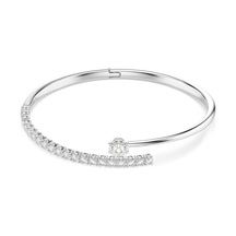 5753571 Swarovski Bilezik Matrıx:bangle Open Whı/rhs M Metalik