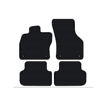 Seat Exeo 2008-2013 Lüks Halı Paspas Seti Siyah