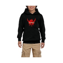 Zepplin Giyim Coal Chamber Giving the Devil His Due Siyah Çocuk Kapşonlu Sweatshirt