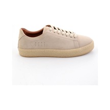 Bambi Bej Hakiki Deri Erkek Sneaker E01396009902