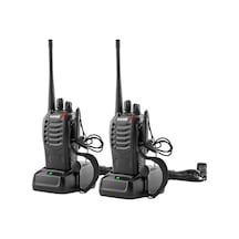 Bf-888s 5w Çift Bantlı, 16 Kanal, Flaş Işıklı, Acil Durum Alarmı, Programlanabilir, Arama Kurta