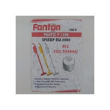 Fantom Pratik Süpürge Uyumlu Kese Toz Torbası 10'lu Paket Tek Renk