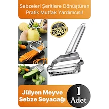Soyacak Çok Amaçlı Pratik Doğrama Mutfak Kullanımı Paslanmaz Çelik Jülyen Sebze Ve Meyve Soyacağı Soyacak Çok Amaçlı Pratik Doğrama Mutfak Kullanımı Paslanmaz Çelik Jülyen Sebze Ve Meyve Soyacağı