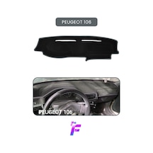 Peugeot 106 Uyumlu Torpido Örtüsü Güneşten Korur Kolay Montaj Tam Uyum Oto Aksesuar T68