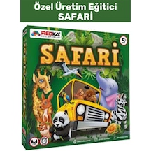 Özel Seri Görsel Algı Doğa Safari Orman Hayvan Bilgisi Eğitici Eğlenceli Öğretici Safari Oyunu