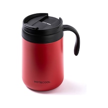 Tnt-8695835411668-pablo Hb-7012500k-050-01-kırmızı Paslanmaz Çelik Tutacaklı Termos Bardak 500ml