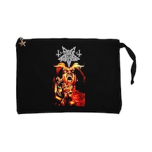 Dark Funeral Attera Totus Sanctus Siyah Cüzdan / El Çantası Siyah