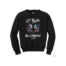 Venom 2 Let There Be Carnage Siyah Sweatshirt