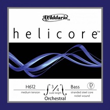 D'Addario H612 3/4M Helicore D Kontrabas Teli (Re)