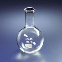 Balon Dibi Düz Şilifsiz Cam 250 Ml