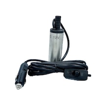 Dicle 12 Volt Krom Dalgıç Tipi Sıvı Aktarma Pompası Arapuarlı + Çakmaklıklı