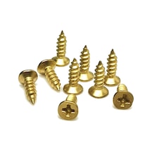 Klips, Menteşe, Ayak, Ağaç, Sunta Vidası 2,2x6,5mm - Sarı 1000 Adet Diğer