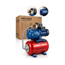 Heilber Ba0115368 Ba0115367 Jet750 Ah Otomatik Basınç Kontrollü Elektrikli Hidrofor Su Pompası 24 L Yatay