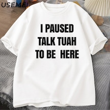 Tarzsokak Skibidi Toilet Rizz Ohio Tshirt Funny Humor Letter Printed T-shirt Cotton Short Sleeve Round 3017 Beyaz