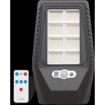 1 Adet Cata Ct 4693 Solar Güneş Enerjili 40w Sensörlü Sokak Armatür Konsol Dahil 6400k Beyaz Işık