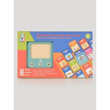Let's Be Child Öğretici Türkçe & İngilizce Konuşan Kartlar Mavi