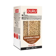 Duru Karabuğday Ezmesi Buckwheat Flakes Aç - Kat 20 G X 10 Adet