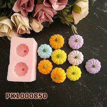 Pk1000850 - Silikon Kalıp Mum Kalıbı - 2'li Kabak