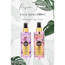 Pj Body Splash Pure 250 Ml Ve Silky 250 Ml