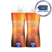 Durex Play 2si1 Arada Hassas Ylang Ylang Kayganlaştırıcı & Masaj Jeli 2 x 200 ML