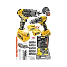 Extreme Germany Thechnology 36vfx Çelik Mandren Darbeli Çift Akülü Şarjlı Vidalama Bitssetmatkap Extreme Germany Thechnology 36vfx Çelik Mandren Darbeli Çift Akülü Şarjlı Vidalama Bitssetmatkap