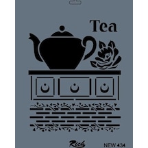 Mey İthalat Rich New Seri N-434 Stencil 35x25 Cm