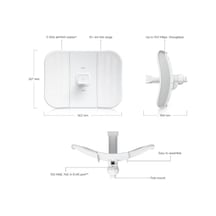 Ubiquiti Lbe-m5-23 5ghz 23dbı 20km Ptp/ptmp Dış Ortam Access Poınt Adaptörlü