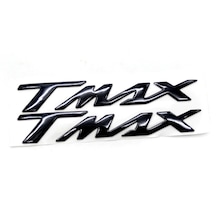 Yamaha Tmax Siyah Renk Damla Sticker Yazı