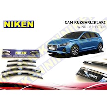 Hyundai I30 Kromlu Cam Rüzgarlığı Niken 2017-2018