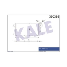 KALE 350385 KONDENSER AL/BRZ SCANIA P. G. R. T 760×388×16