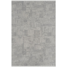 Woolen Halı Palace Modern Akrilik Halı 4858 Grı Renkli
