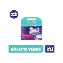 Gillette Venus Swirl Deluxe Smooth Kadın Tıraş Bıçağı 2 x 2'li