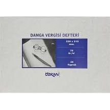 Özkan Damga Vergisi Defteri N11.4925