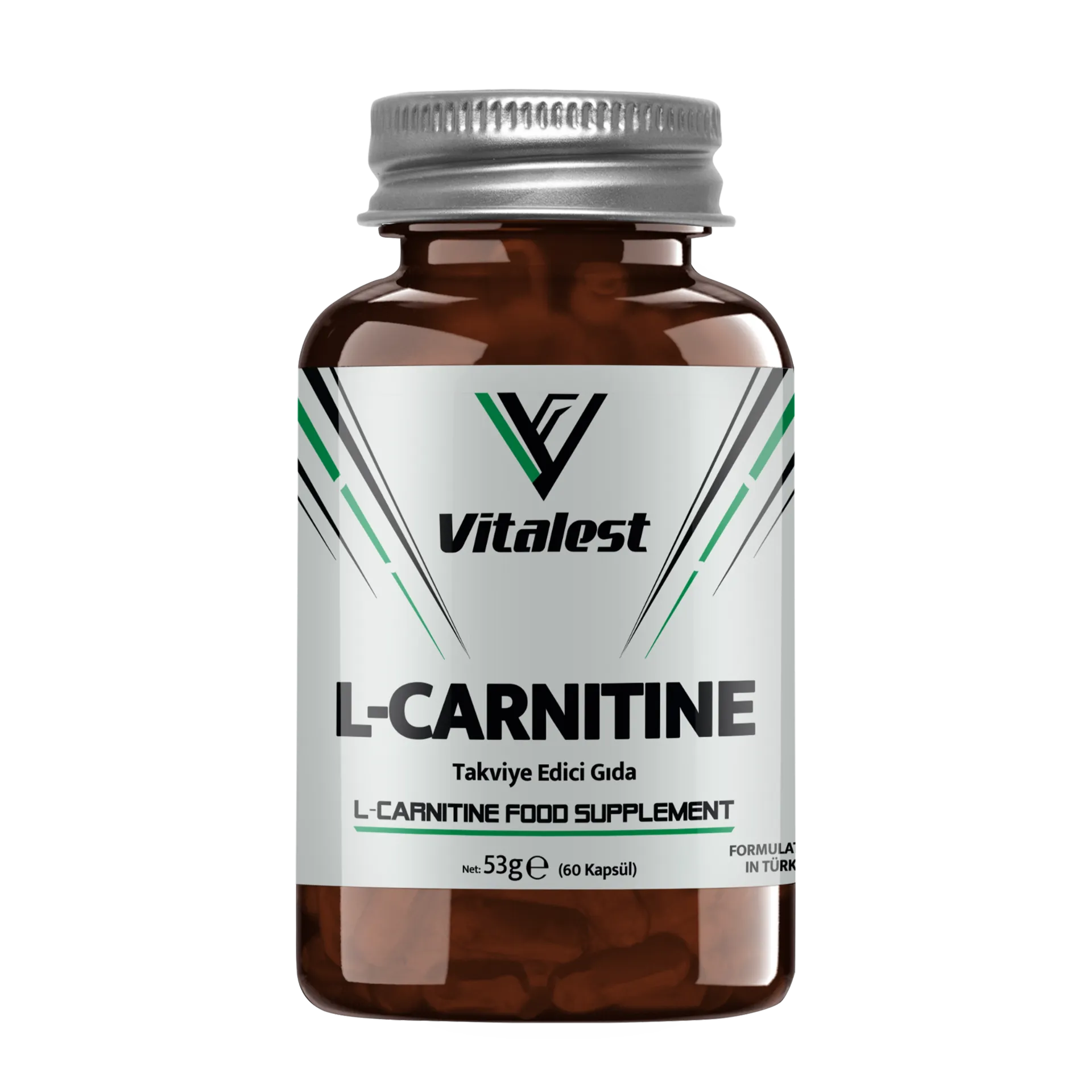 Vitalest L-carnitine 60 Kapsül 53 G Aromasız