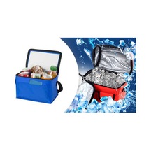 Soğutucu Çanta Buzluk Termos Oto Termos Soğuk Tutucu Çanta Araç Buzluğu Soğuk Taşıma Çantası Termosu Mavi