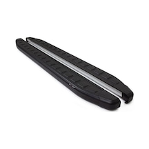 Omsa Line Nissan Skystar Yan Basamak 1999-2006 Proside Mat Siyah Alüminyum Alınlı Yan Koruma Basamak