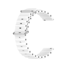 Forzacase Havit M9030 Pro 46mm İle Uyumlu Ocean Oluklu Silikon Kordon Kayış - Fc143