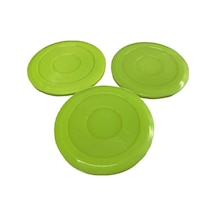 3 Adet Air Hockey Sarı Renk Disk - Havalı Hockey Diskleri