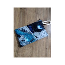 Owl Bag Ado And Hatsune Miku Kolaj Desenli Tasarım Cüzdan Kalemlik Çanta Düzenleyici Diğer