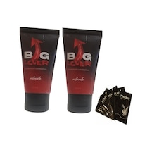 Big Lover Erkeklere Özel 50 Ml Jel 50 Ml Maximum Strength Hardening Gel For Men 2 Adet + Playboy 5 X 5 Ml Lubricant Jel