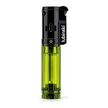 Lubinski Cigar Basic Slim Tek Torch Puro Çakmağı Yeşil Lb-207