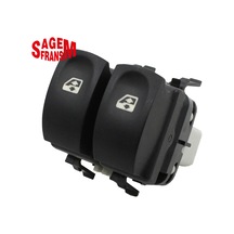 Cam Açma Dügmesi Ön Sol Beyaz Çiftli Renault Clio Iıı Sagemfrans Sgm 500939