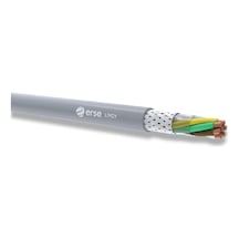 Erse Lıycy-2x0.22 ,kesit 0.22mm² 2-damar/çok Telli Blendajlı Pvc Kumanda Kablo