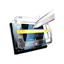 Byd 12.8" Araç Multimedya Ekran Koruyucu Uygulama Aparatlı Premium Temperli Cam Ekran Koruyucu