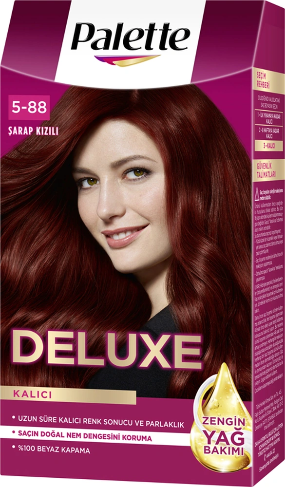Palette Deluxe 5-88 Şarap Kızılı