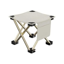 Bloomnest Altın-siyah Katlanabilir Piknik Tabure, 23x28x28cm, Kamp Balıkçılık Sandalyesi, Taşınabilir, Ultra Hafif, Yürüyüş Piknik Altın - Siyah