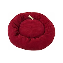 Brt Pet Simit Şeklinde Polar Kedi Yatağı 50 x 12 CM