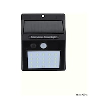 Metemıx Solar Li 20 Led Duvar Lambası Hareket Sensörlü, Su Geçirmez, 160004 Kablo Gerekt 418 418