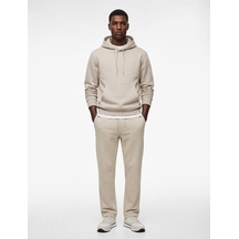 Koton Cepli Regular Fit Beli Bağcıklı Eşofman Altı Ekru 6wam40063mk Ekru